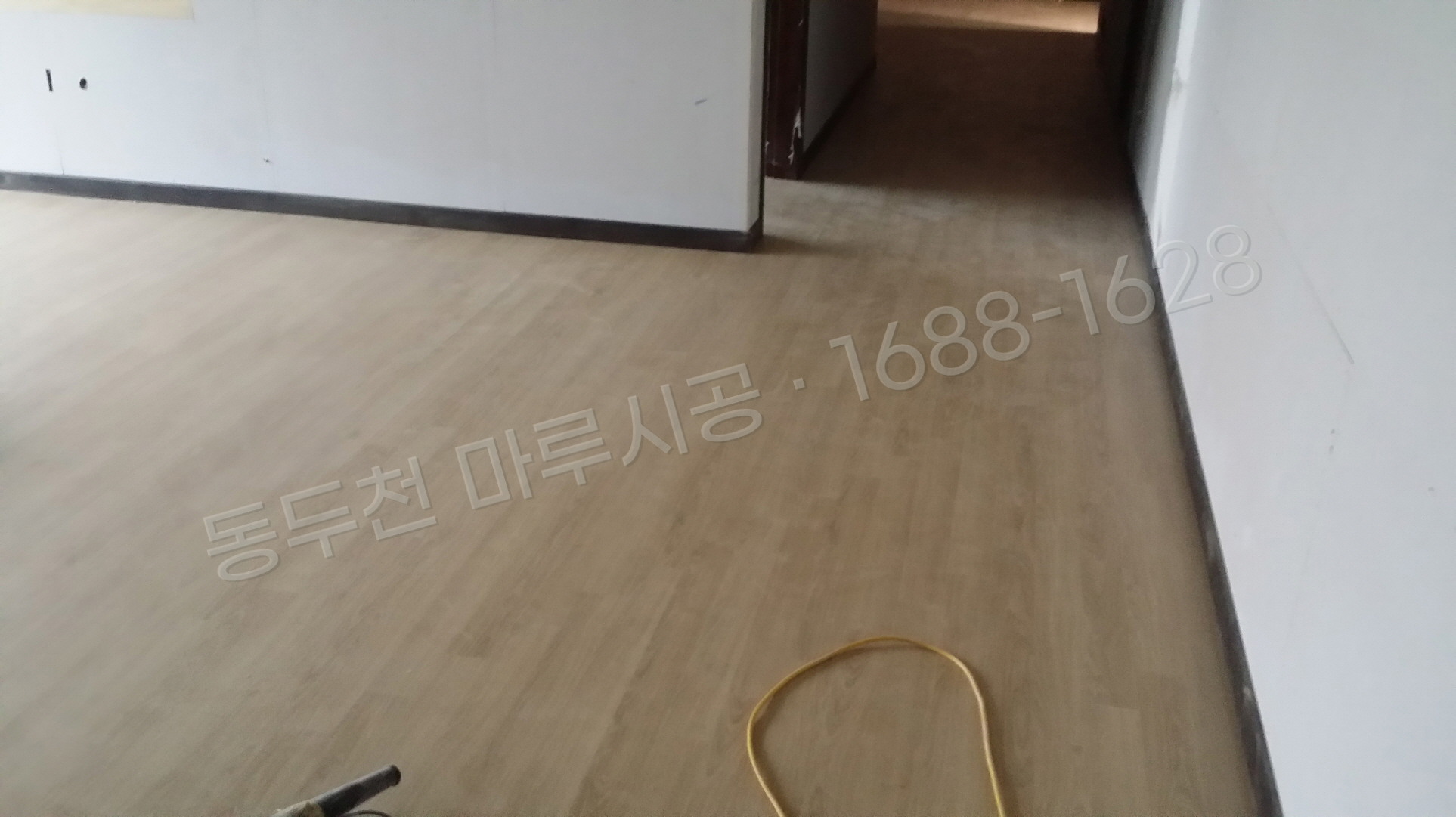 동두천 보산동 강마루 한솔 울트라 내츄럴오크 바닥공사 마루시공업체 시공 후